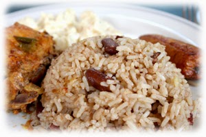 Make Belizean Style Rice And Beans